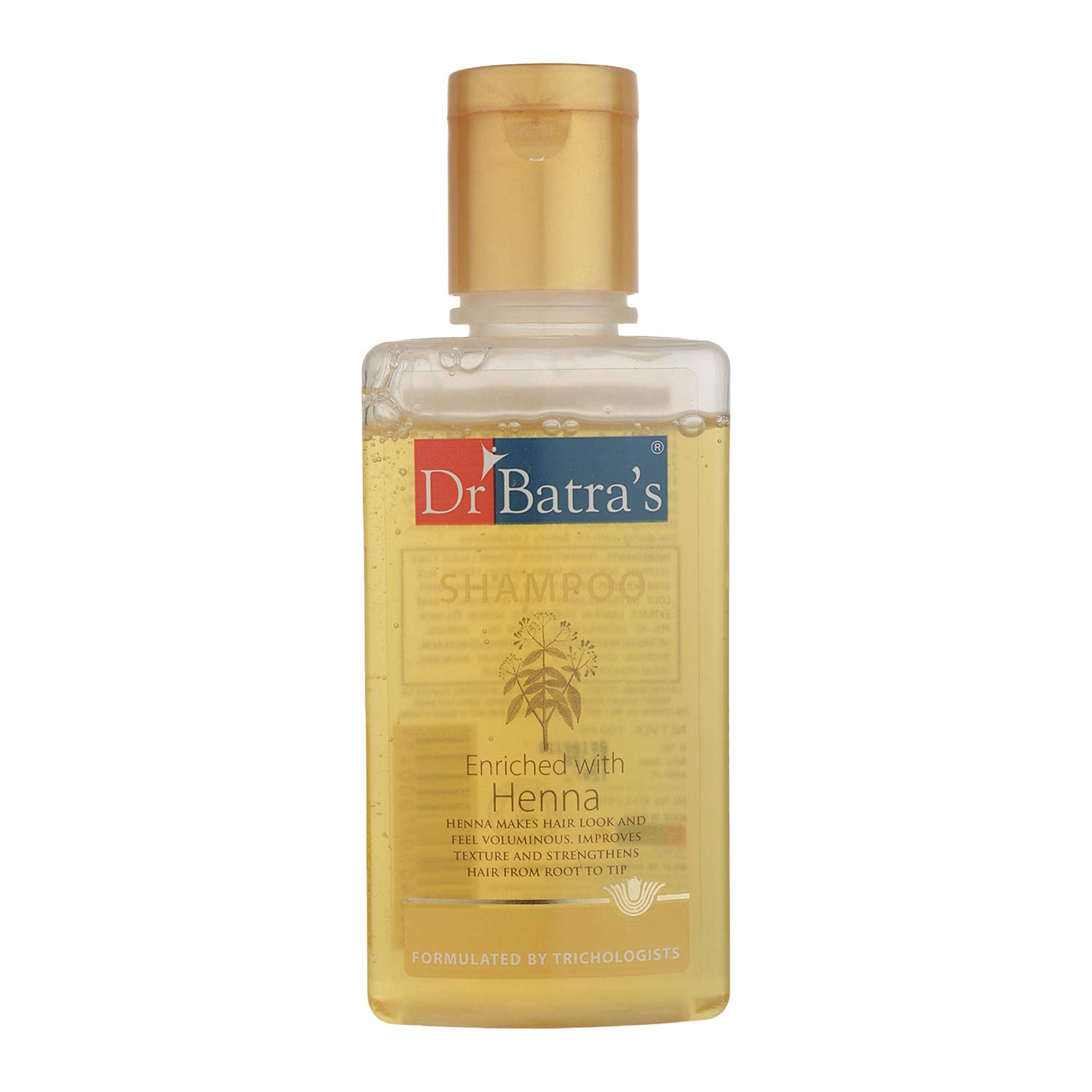 Dr Batra's Shampoo Enriched With Henna - 100 ml - Barfi Beauty